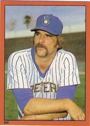 1982 Topps Baseball Stickers     202     Pete Vuckovich